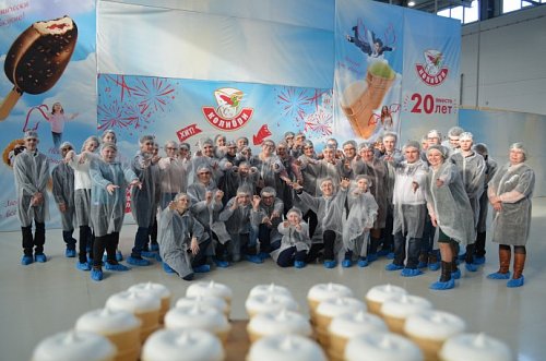 Экскурсия на фабрику мороженного Колибри